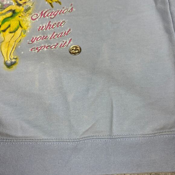 Vintage Disney Tinker Bell Magic's Where You Least Expect It Sweatshirt - Picture 11 of 13